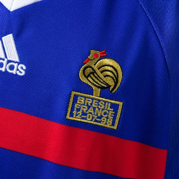 France 1998 Home Retro Jersey