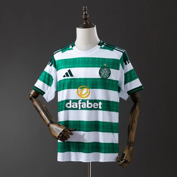 Celtic 2025/26 Home Jersey – Official Green & White Hoops