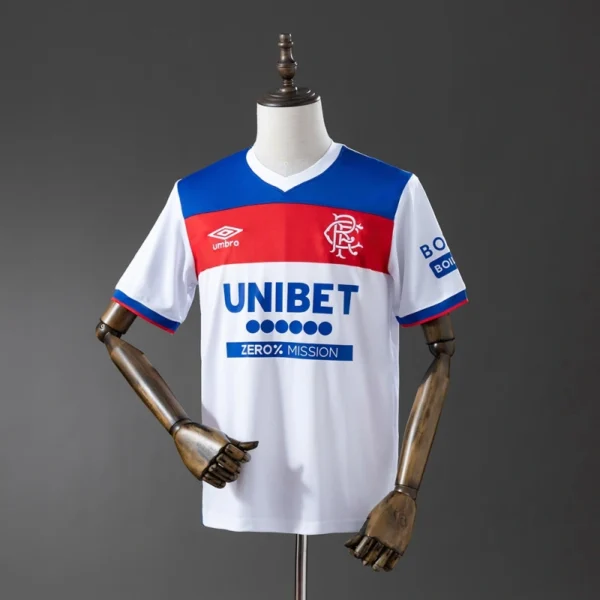 Rangers 2025/26 Away Jersey – White Edition