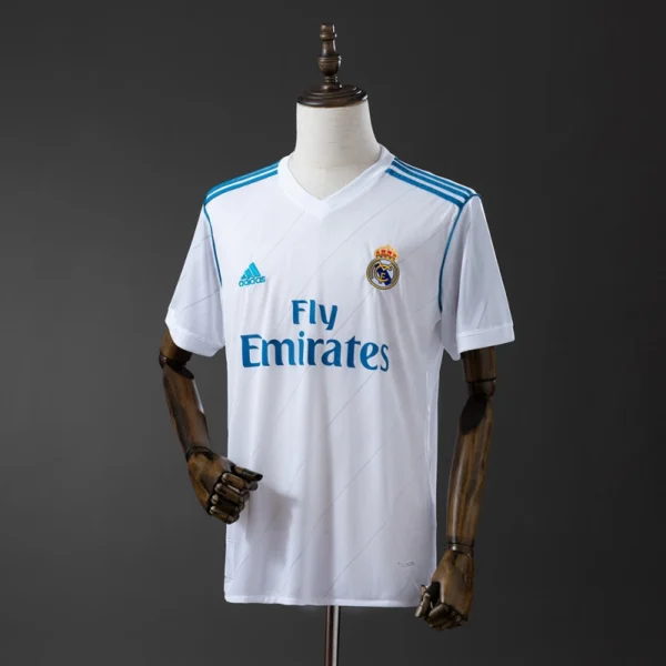 Real Madrid 2017/18 Home Retro Jersey – Champions Edition