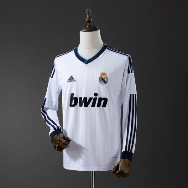 Real Madrid 2012/13 Home Retro Jersey – Classic White Edition
