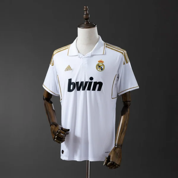 Real Madrid 2011/12 Home Jersey – Retro La Liga Champions Edition