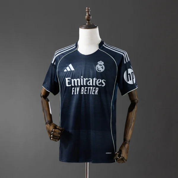 Real Madrid 2025/26 Away Kit – Official Alternate Edition