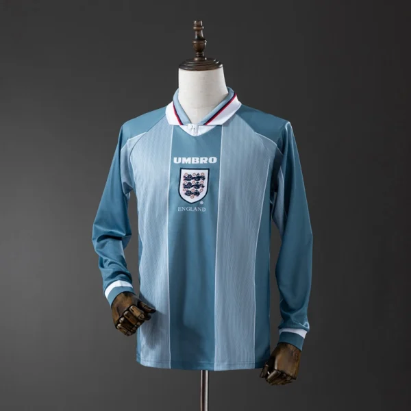 England 1996 Away Long Sleeve Retro