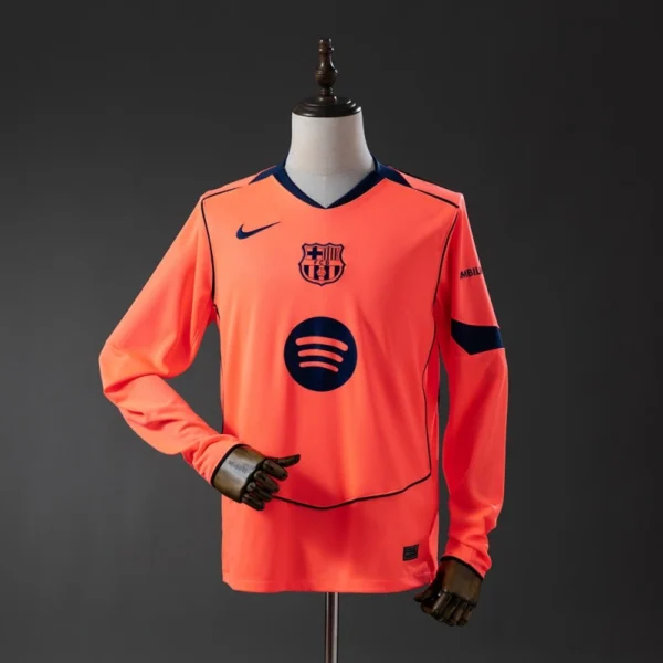 FC Barcelona 2025/26 Long Sleeve Away Jersey