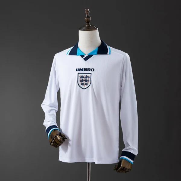 England Home Retro 1996 Long Sleeve