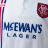 Rangers 1996/97 Away Retro Jersey – Classic White Edition