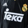 Real Madrid 1999 Black Retro Jersey – Classic Away Edition