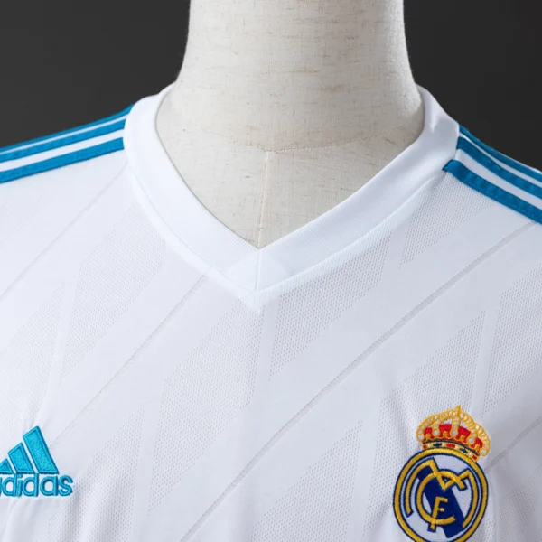 Real Madrid 2017/18 Home Retro Jersey – Champions Edition