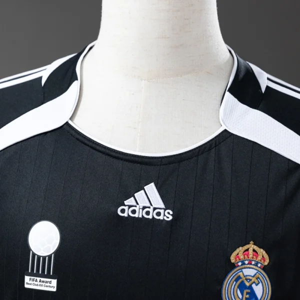 Real Madrid 2006/07 Retro Black Third Kit – Classic Edition