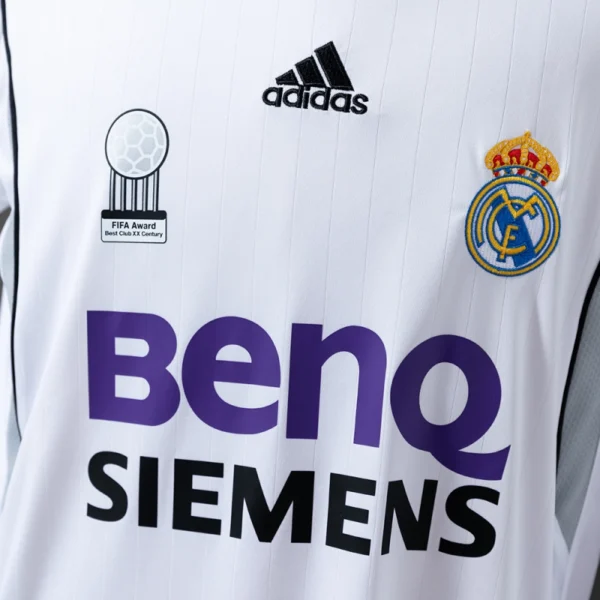 Real Madrid 2006/07 Home Retro Jersey – La Liga Champions Edition