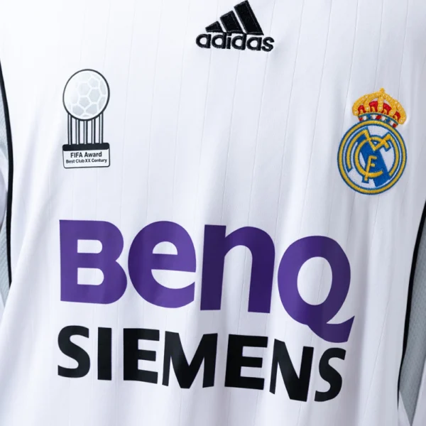 Real Madrid 2006/07 Home Retro Jersey – La Liga Champions Edition