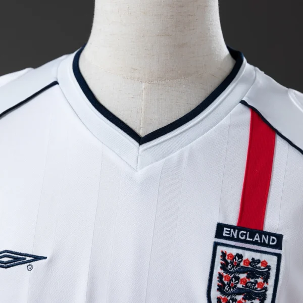 England 2002 Home Retro Long Sleeve