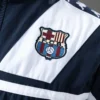 FC Barcelona Retro Windbreaker Jacket – Classic Blaugrana Edition