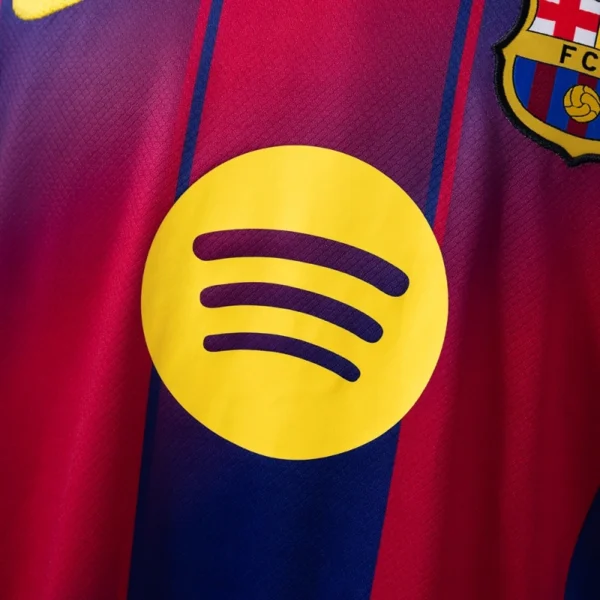 FC Barcelona 2025/26 Home Long Sleeve Jersey – Official Edition