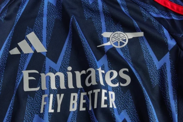 Arsenal 25/26 Away Full Kids Kit Jersey