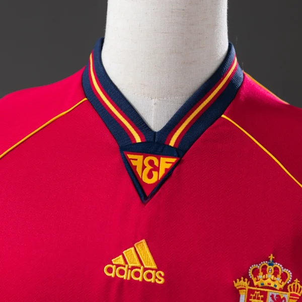 Spain 1998 Home Retro Jersey
