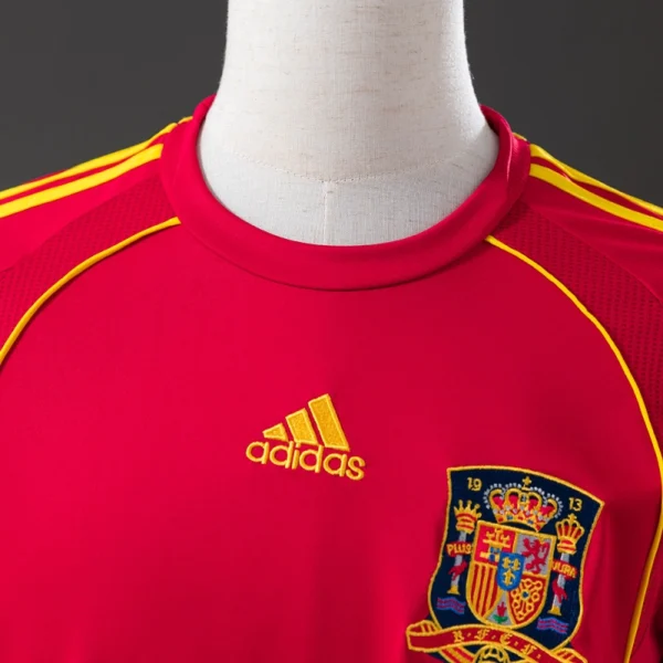 Spain 2008 Home Retro Jersey