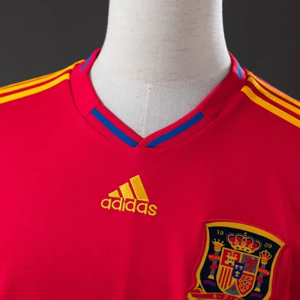 Spain 2011 Home Retro Jersey