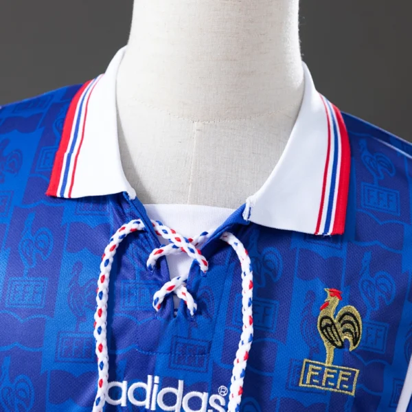 France 1996 Home Retro Jersey