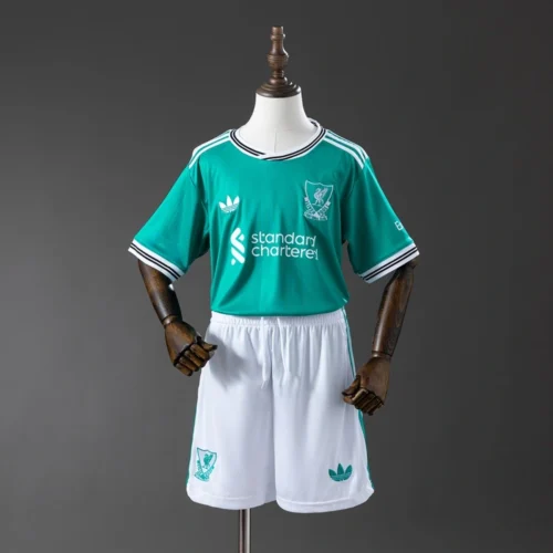 Liverpool 25/26 Third Full Kids Kit Jersey