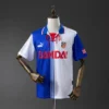 Atlético Madrid 1996/97 Blue & White Retro Kit – Classic Edition