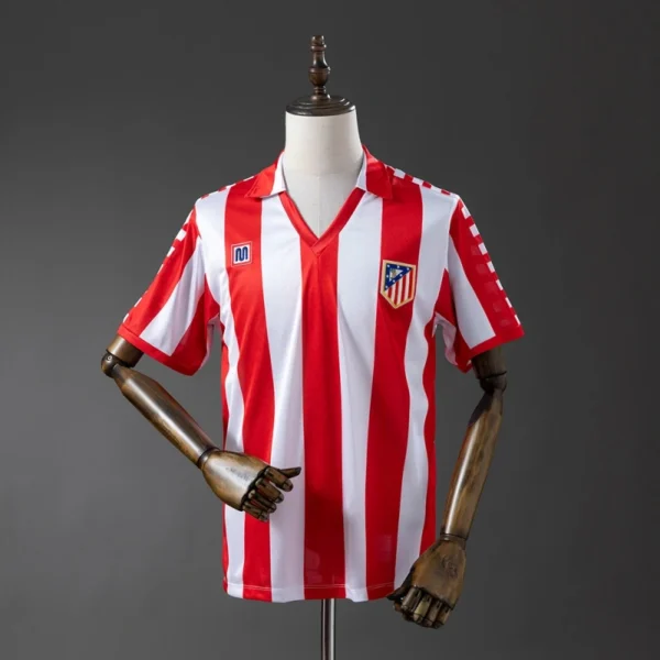 Atlético Madrid 1982/83 Home Retro Jersey – Vintage Classic