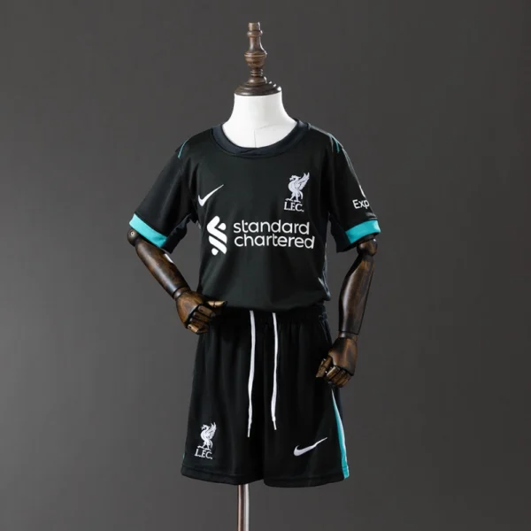 Liverpool 24/25 Away Full Kids Kit Jersey