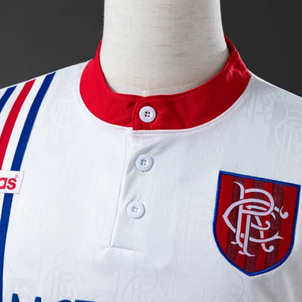Rangers 1996/97 Away Retro Jersey – Classic White Edition