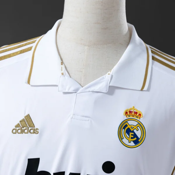 Real Madrid 2011/12 Home Long Sleeve Jersey – Retro Edition