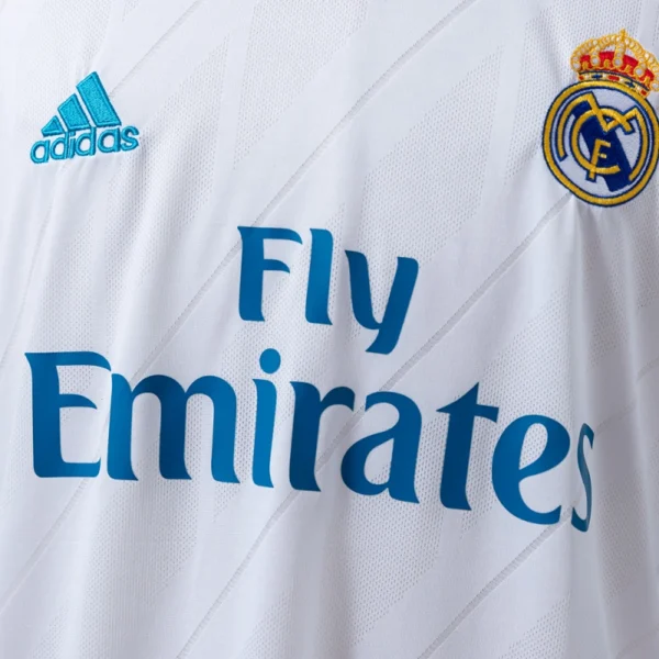 Real Madrid 2017/18 Home Retro Jersey – Champions Edition