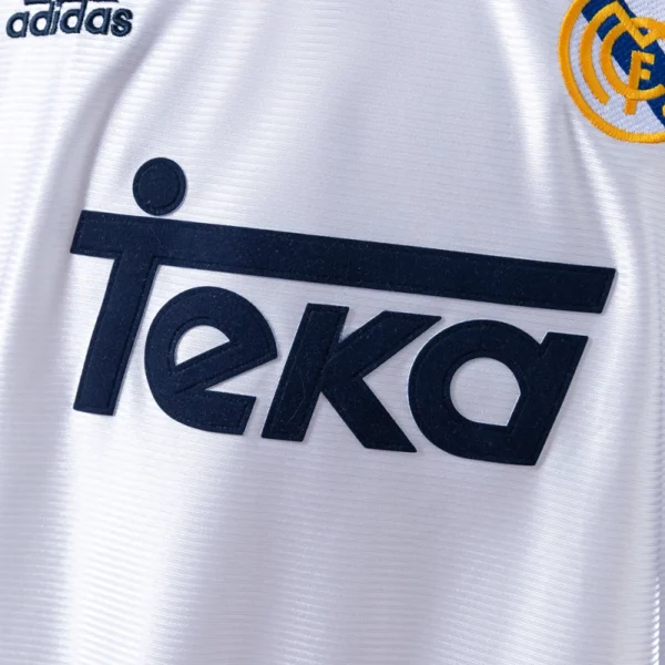 Real Madrid 1998/99 Home Retro Kit – Classic White Edition
