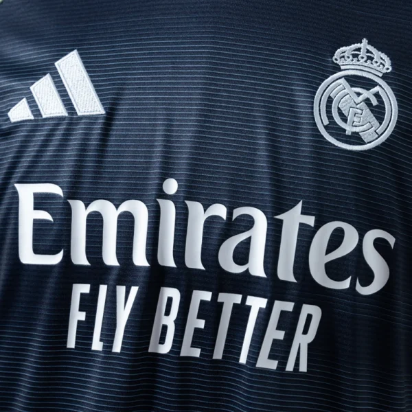 Real Madrid 2025/26 Away Kit – Official Alternate Edition