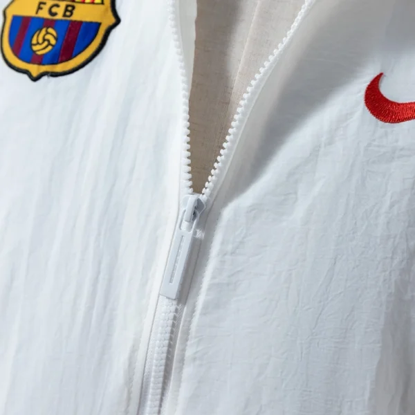 FC Barcelona Retro Windbreaker Jacket