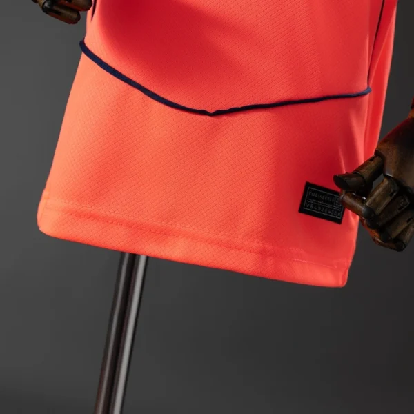 FC Barcelona 2025/26 Kids Third Kit – Orange Edition