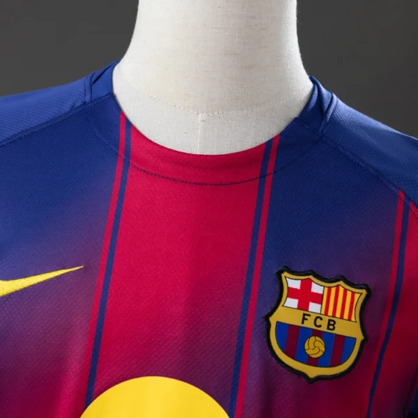 FC Barcelona 2025/26 Home Long Sleeve Jersey – Official Edition