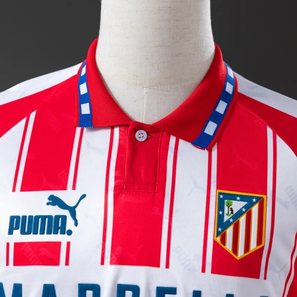 Atlético Madrid 1994/95 Home Retro Jersey – Classic 90s Edition