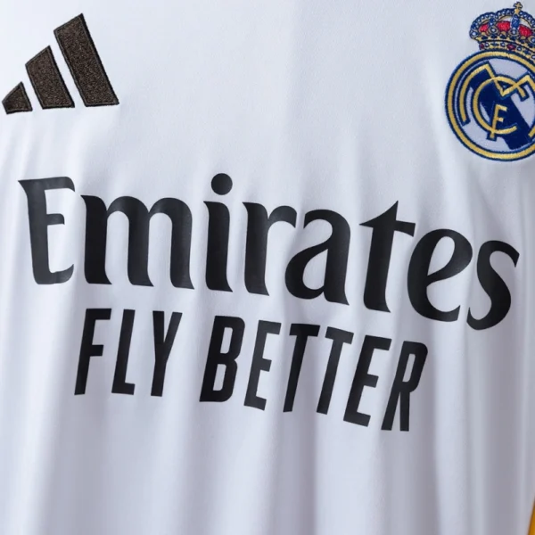 Real Madrid 2025/26 Home Long Sleeve
