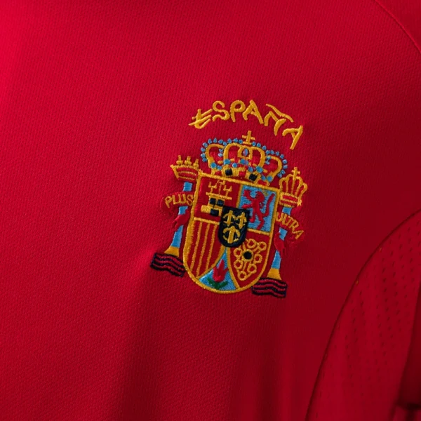 Spain 2002 Home Retro Jersey