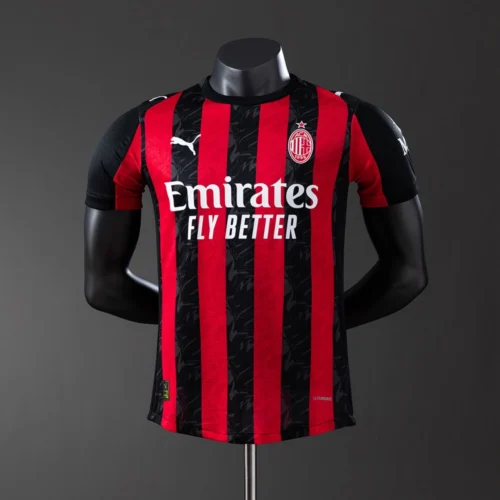 AC Milan 25/26 Home Player Version Jersey