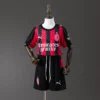 AC Milan 25/26 Home Full Kids Kit Jersey
