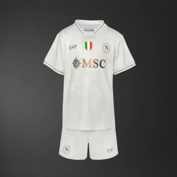 Napoli 25/26 Away Full Kids Kit Jersey