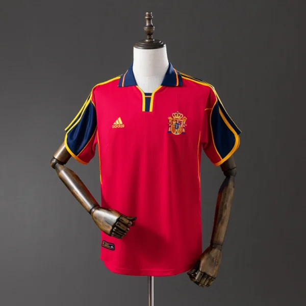 Spain 2000 Home Retro Jersey