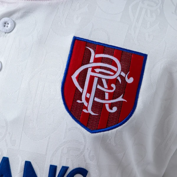 Rangers 1996/97 Away Retro Jersey – Classic White Edition