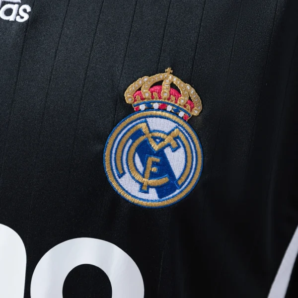 Real Madrid 2006/07 Retro Black Third Kit – Classic Edition