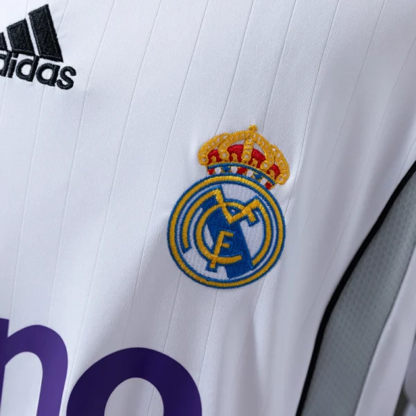 Real Madrid 2006/07 Home Retro Jersey – La Liga Champions Edition