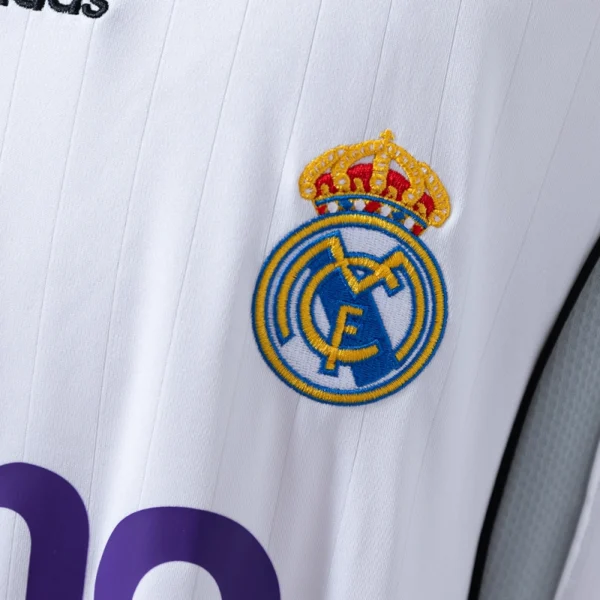 Real Madrid 2006/07 Home Retro Jersey – La Liga Champions Edition