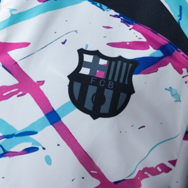 FC Barcelona Retro Reversible Anthem Windbreaker Jacket