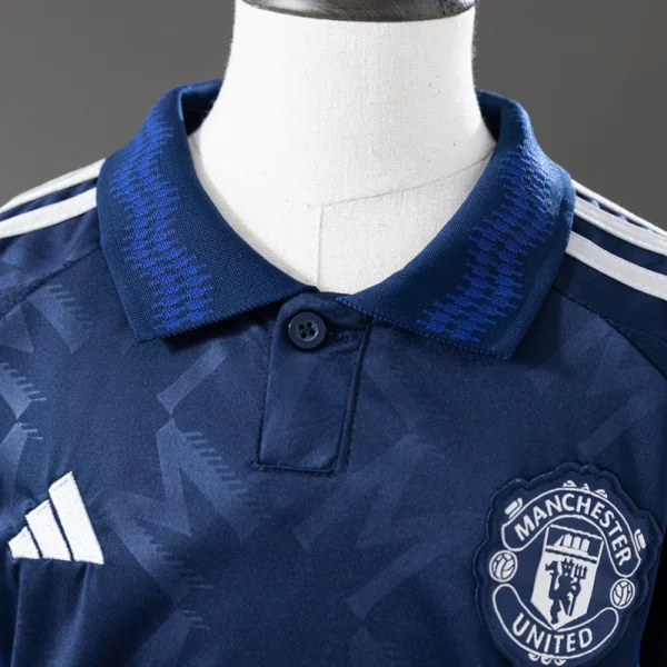 Manchester United 24/25 Away Full Kids Kit Jersey