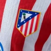 Atlético Madrid 2025/26 Home Long Sleeve Player Version Jersey